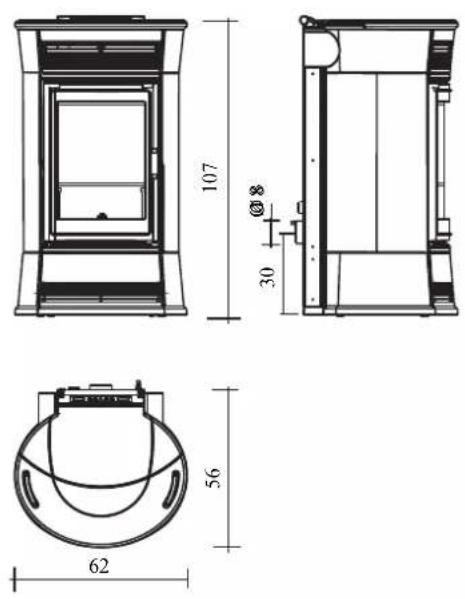 EDILKAMIN SPACE - DIMENSIONS - 2