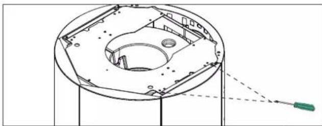 EDILKAMIN TALLY S EVO - OPÉRATIONS POUR LE MONTAGE DU KIT D'ACCUMULATION (description dans les figures suivantes) - 18