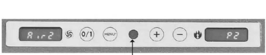EDILKAMIN TINY - MENU-knop op het bedieningspaneel - 1