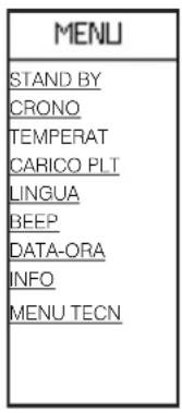EDILKAMIN IDROPELLBOX 30 - Impostazione delle Temperature dell'acqua("TEMPERATURE" a display) - 1