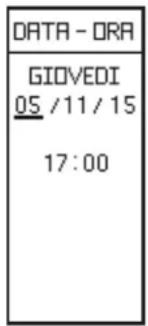 EDILKAMIN IDROPELLBOX 30 - Date/Heure - 2