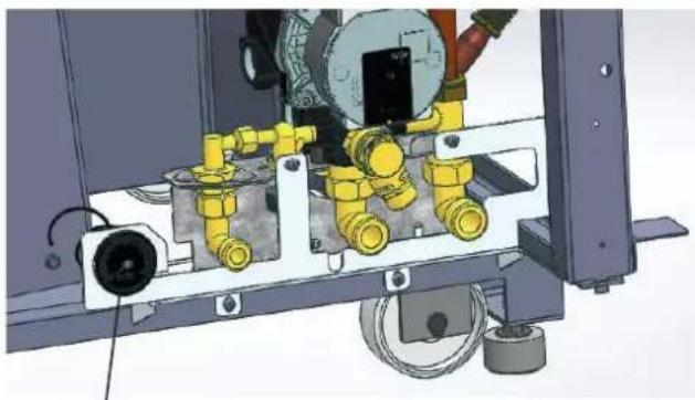 EDILKAMIN IDROPELLBOX 30 - MANOMETRO - 1