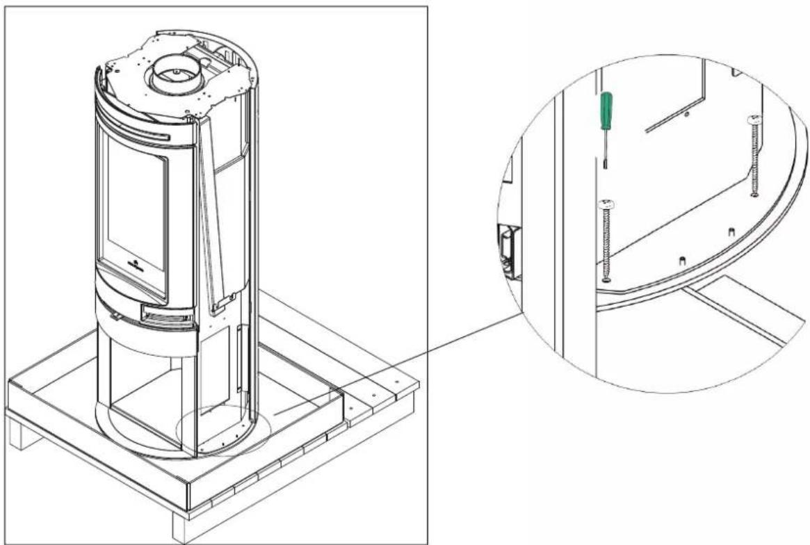 EDILKAMIN TALLY EVO - POUR ENLEVER LE PRODUIT DE LA PALETTE : - 1