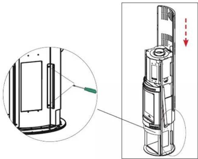 EDILKAMIN TALLY EVO - OPÉRATIONS POUR LE MONTAGE DU KIT D'ACCUMULATION (description dans les figures suivantes) - 3
