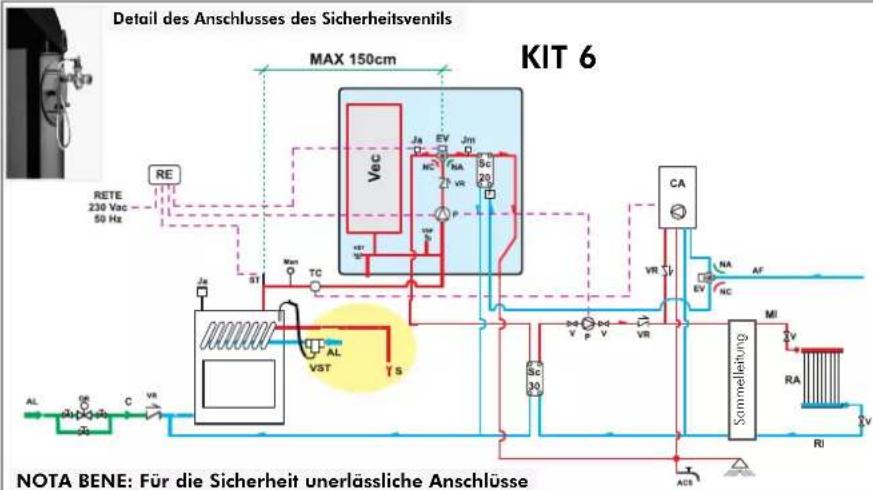 EDILKAMIN IDRO 50 - ANLAGE FUR INSTALLATION MIT OFFENEM/GESCHLOSSEN EM AUSDEHNUNGSGEFASS - 1