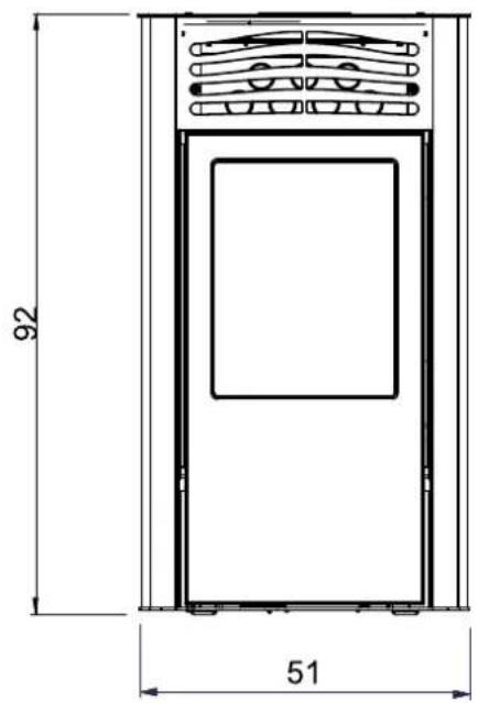 EDILKAMIN PRIMA - DIMENSIONER - 1
