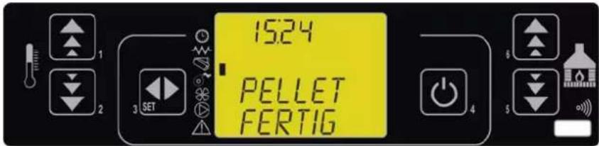 EDILKAMIN SERBATOIO 500 Kg - Alarm Pellet verbraucht. - 1