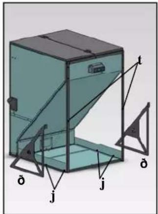 EDILKAMIN SERBATOIO 500 Kg - MONTAGGIO CORPO METALLICO - 4