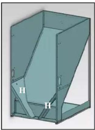 EDILKAMIN SERBATOIO 500 Kg - MONTAJE DEL CUERPO METÁLICO - 1