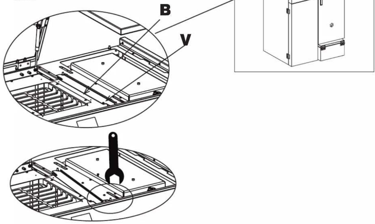 EDILKAMIN LAGUNA2 P24 - verificate la chiusura del girello (dado) sui due tubi di uscita della caldaia - 1