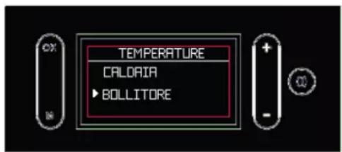 EDILKAMIN GORA 22 - Réglage des températures de l'eau (« TEMPERATURES » sur l'écran) - 5