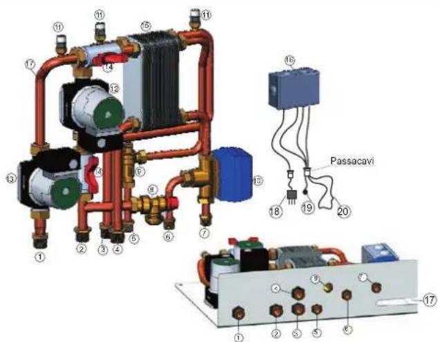 EDILKAMIN H2OCEANO - HYDRAULICKÁ ZAPOJENÍ OTEVRENEHO OKRUHU - 2