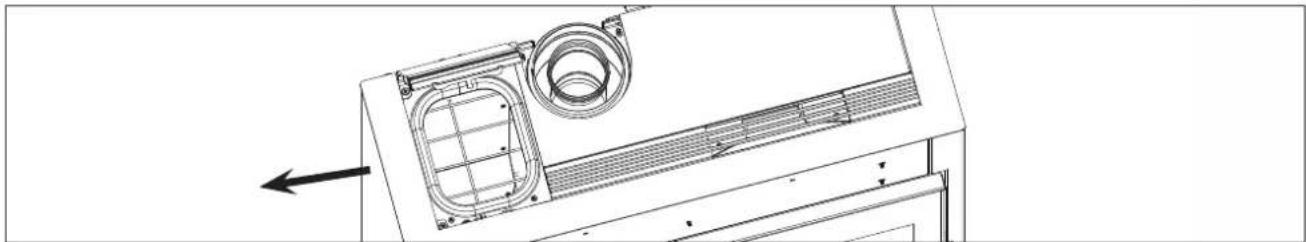 EDILKAMIN BILD Air Tight C - Montaggio del frontalino superiore vetro - 1