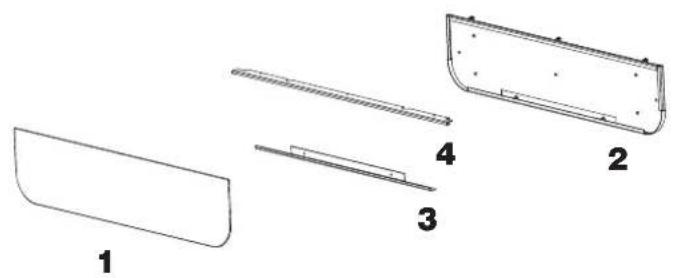 EDILKAMIN BILD Air Tight C - Montaggio del frontalino superiore, pietra o ceramicica - 7