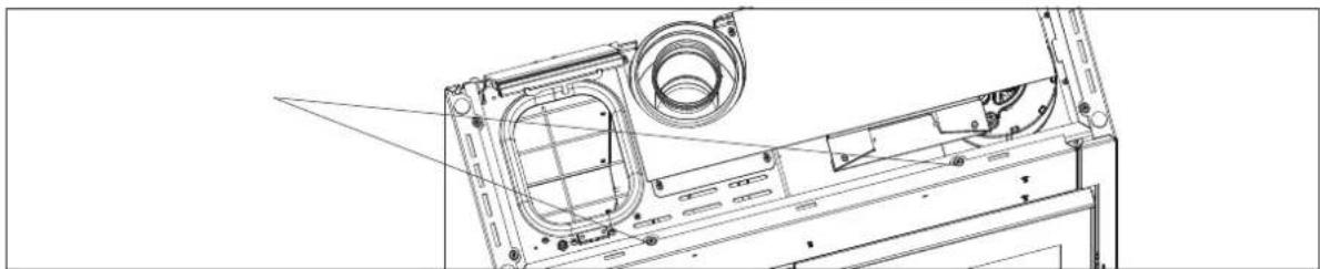 EDILKAMIN BILD Air Tight C - Montaggio del frontalino superiore vetro - 2