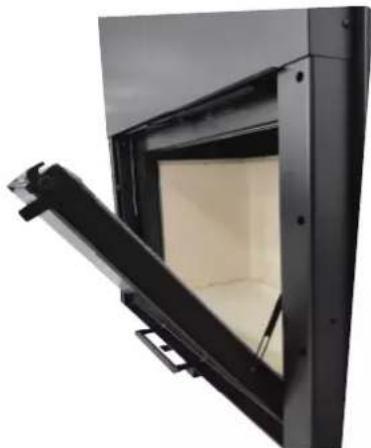 EDILKAMIN WIDRO 85 cs - • OUVERTURE À VASISTAS DE LA PORTE - 1