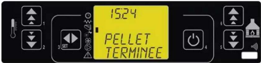 EDILKAMIN SERBATOIO 250 Kg - Alarme pellet épuisé. - 1