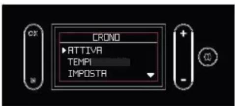EDILKAMIN GORA SLIM - Impostazione dei livelli di temperatura "TEMPERATURE" a display (figure a lato) - 2