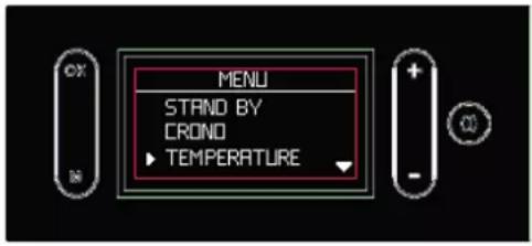 EDILKAMIN GORA SLIM - Impostazione delle Temperature dell'acqua("TEMPERATURE" a display) - 1