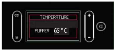 EDILKAMIN GORA SLIM - Impostazione delle Temperature dell'acqua("TEMPERATURE" a display) - 4