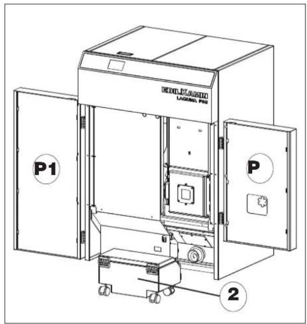 EDILKAMIN LAGUNA P - PER MONTARE IL CASSETTO - 1