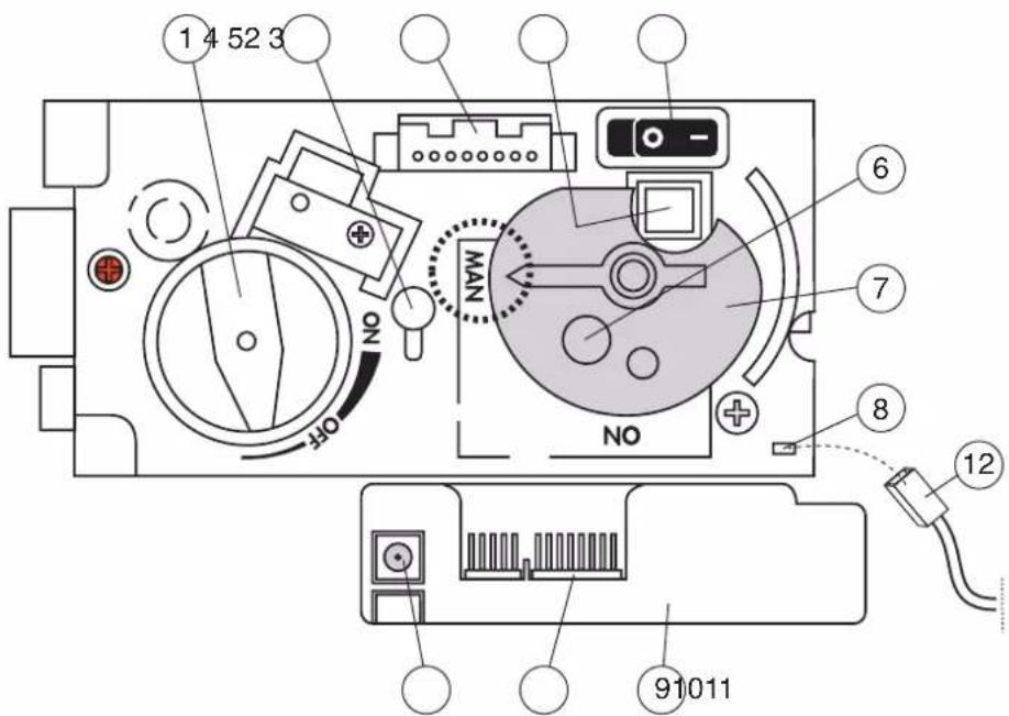 EDILKAMIN EK 50 - Les pieces et / ou les interventions techniques nécessitent l'identification du modele exact de I'appareil auquel ils sont destinés. - 5