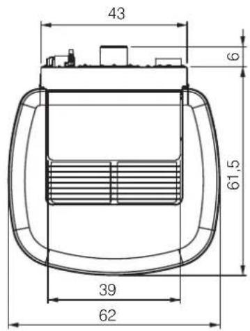 EDILKAMIN VYDA2 EVO - KIRA2 EVO DIMENSIONS (cm) - 6