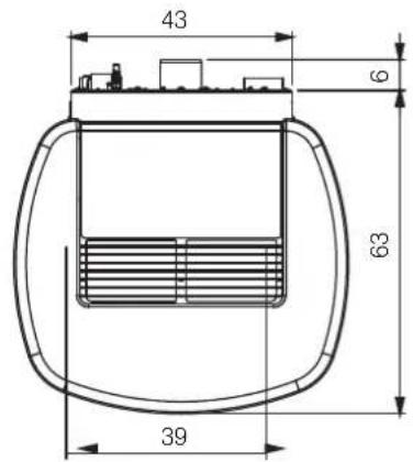 EDILKAMIN VYDA2 EVO - KIRA2 EVO DIMENSIONS (cm) - 3