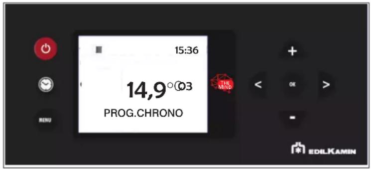 EDILKAMIN GORA2 SLIM UP - - RÉGLAGE PROG.CHRONO - 2