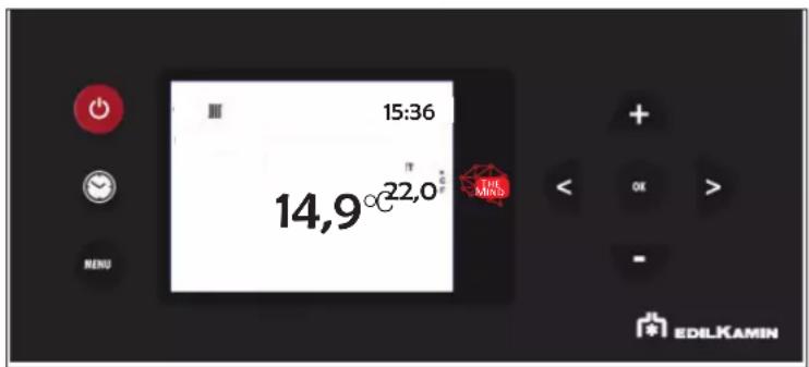 EDILKAMIN GORA2 SLIM UP - - UTILISATION SIMPLIFIÉE au premier allumage effectué - 2