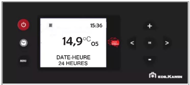 EDILKAMIN GORA2 SLIM UP - - DATE ET HEURE - 2