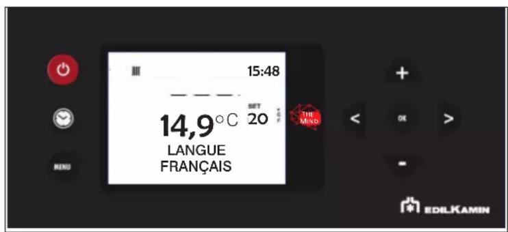 EDILKAMIN GORA2 SLIM UP - Économie d'énergie du panneau d'affichage - 5