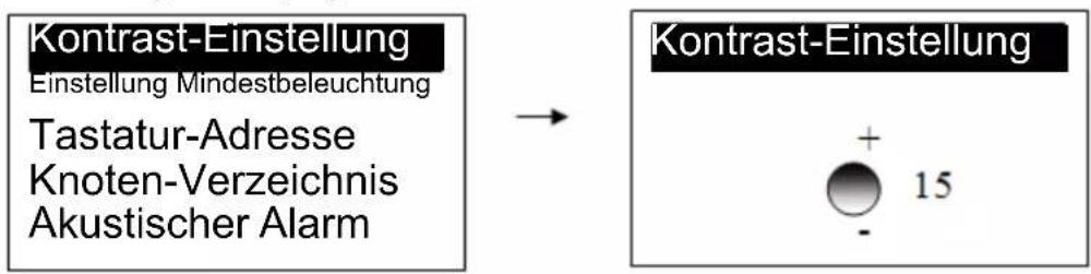 EDILKAMIN LAGUNA W 25-35 - KONTRASTEINSTELLUNG - 1