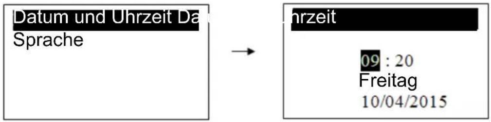 EDILKAMIN LAGUNA W 25-35 - DATUM UND UHRZEIT - 1