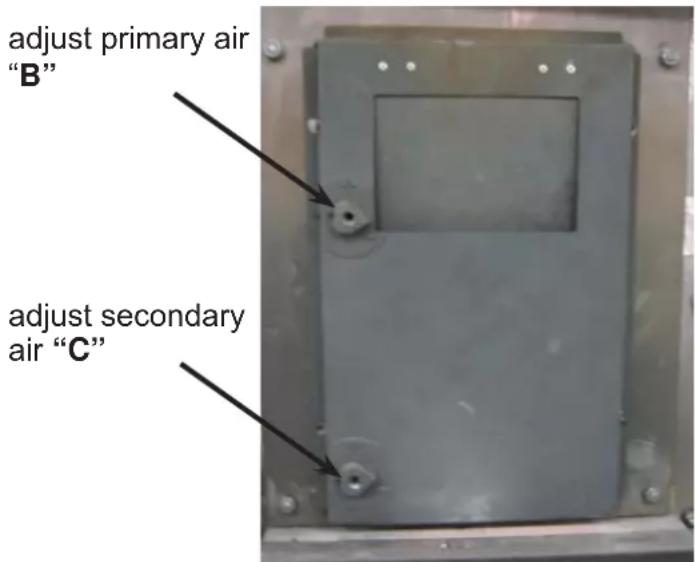 EDILKAMIN LAGUNA W 25-35 - AIR ADJUSTMENTS - 2