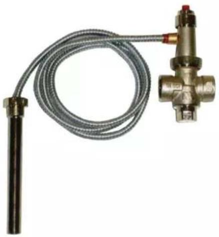 EDILKAMIN LAGUNA W 25-35 - Funktion des Thermoablassventils: - 1