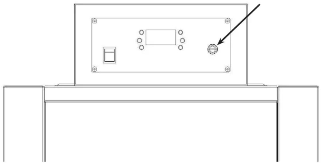 EDILKAMIN LAGUNA W 25-35 - ERNEUTE AKTIVIERUNG DES THERMOSTATS MIT RÜCKSTELLUNG - 1