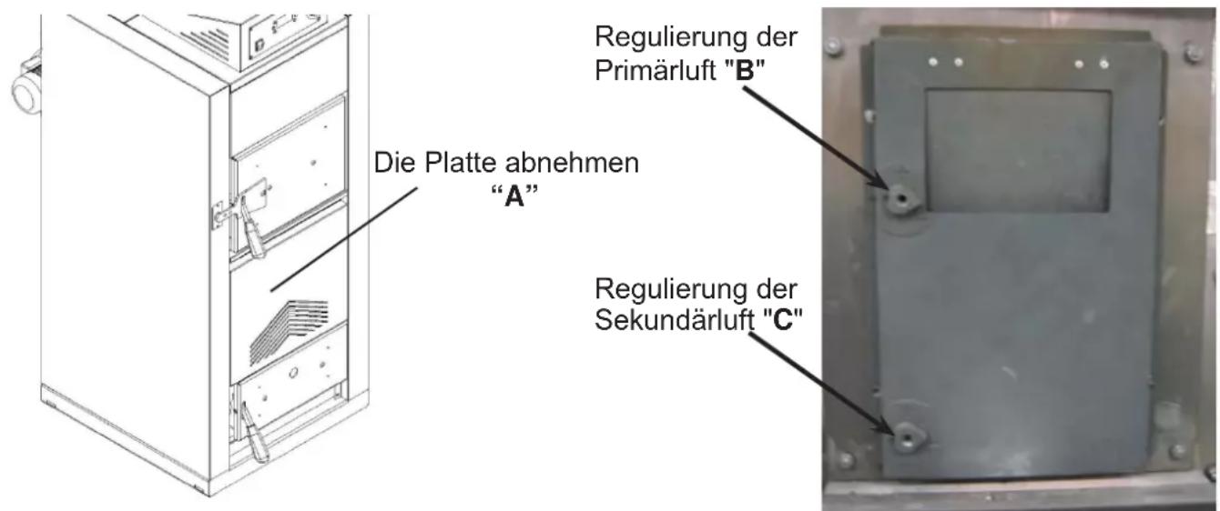 EDILKAMIN LAGUNA W 25-35 - LUFTREGULIERUNG - 1