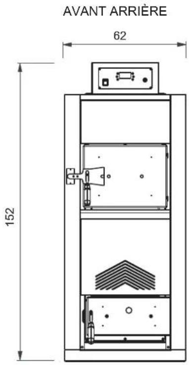 EDILKAMIN LAGUNA W 25-35 - DIMENSIONS - 1