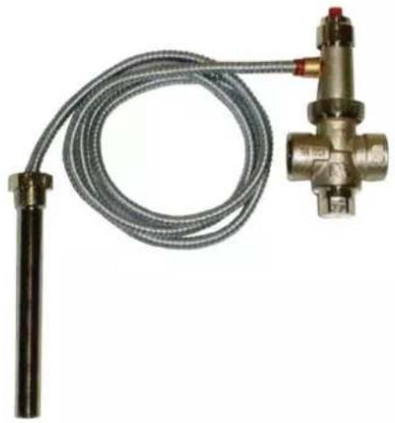 EDILKAMIN LAGUNA W 25-35 - Fonctionnement de la soupape de surpression thermique : - 1