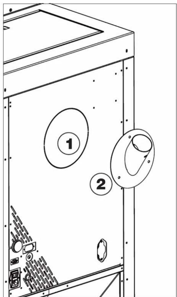 EDILKAMIN ATLANTA UP 2 - CHARGEMENT DU PELLET AU MOYEN DU SYSTEME D'ALIMENTATION AVEC VIS SANS FIN (EN OPTION) - 3