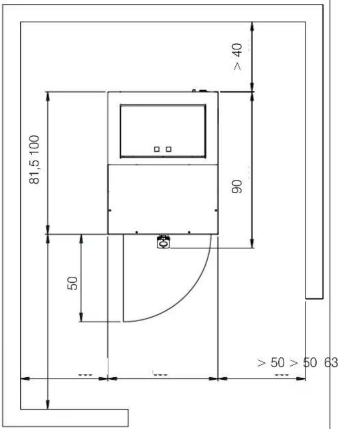 EDILKAMIN ATLANTA UP 2 - Protezione dal calore e distance di sicurezza - 2