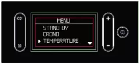 MENU STRAND BY CRONO TEMPERATURE