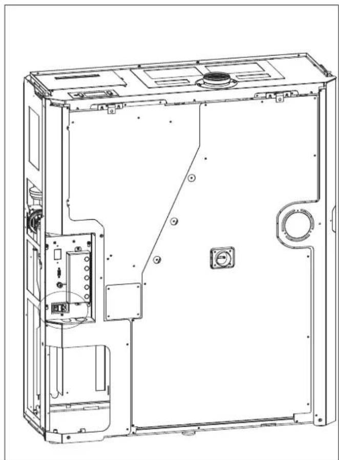 EDILKAMIN BLADE H - VÉRIFICATION DU BRANCHEMENT ÉLECTRIQUE - 2