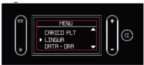 MENU CARICO PLT LINGUR DATA - ORA