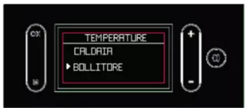 TEMPERATURE CALOARIA ► BOLLITORE