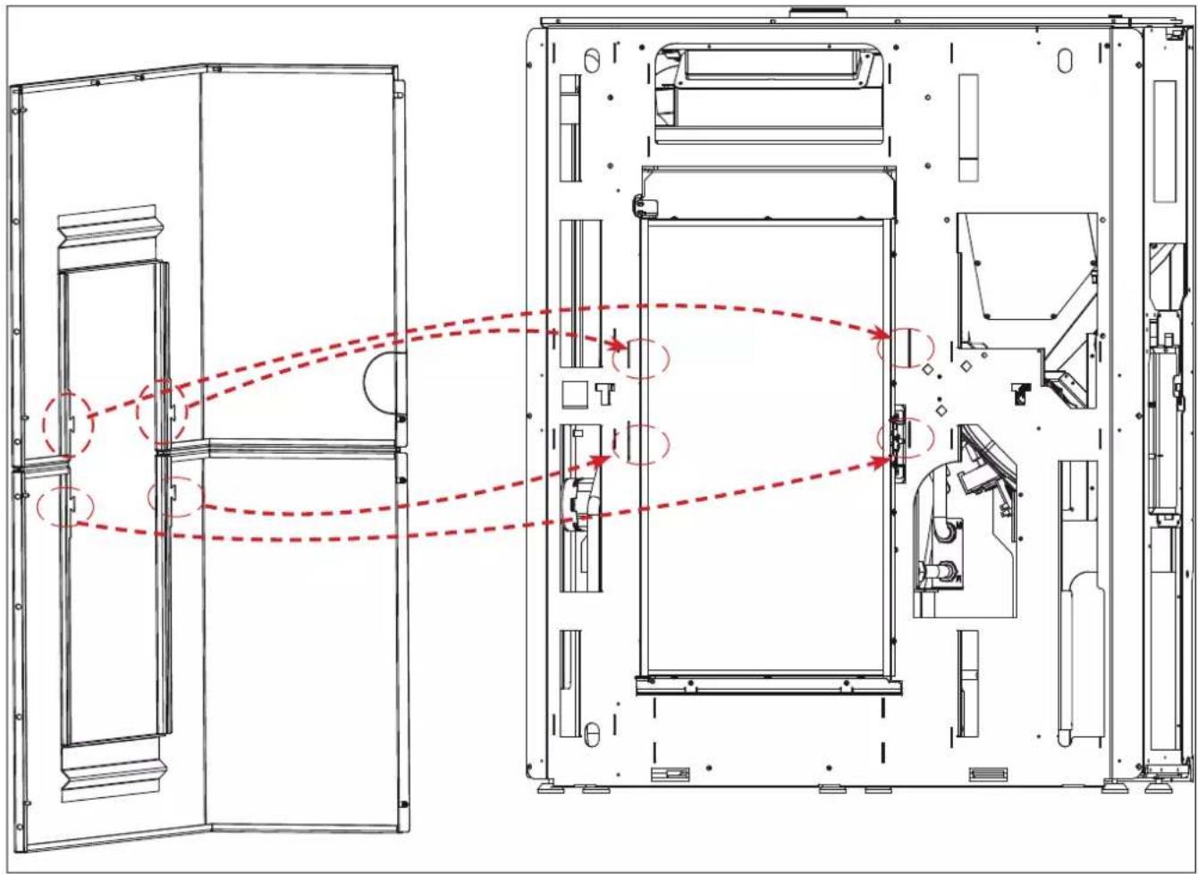 EDILKAMIN BLADE H - Montage du Flanc assemblé gauche - 1