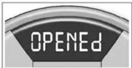 HONEYWELL 5108 - STEP 4. OPEN SAFE WITH NEW PASS CODE - 1