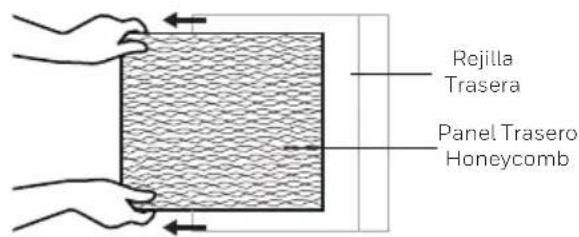 HONEYWELL CO610PM - LIMPIEZA DEL FILTRO DE ENFRIAMIENTO HONEYCOMB (CONTINUACIÓN) - 4