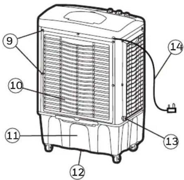 HONEYWELL CO610PM - CLEANING THE HONEYCOMB COOLING MEDIA (CONTINUED) - 6